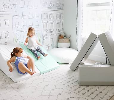 OPEN BOX: Foamnasium Blocksy Kids Couch | Pottery Barn Kids