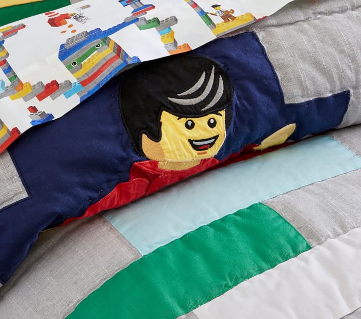 Lego® Quilt & Shams Pottery Barn Kids