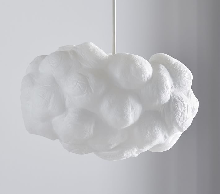 fluffy cloud pendant light