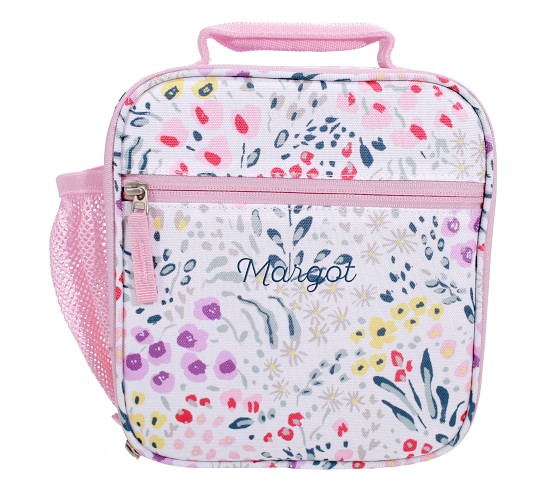 Mackenzie Pink Field Floral Lunch Boxes | Pottery Barn Kids