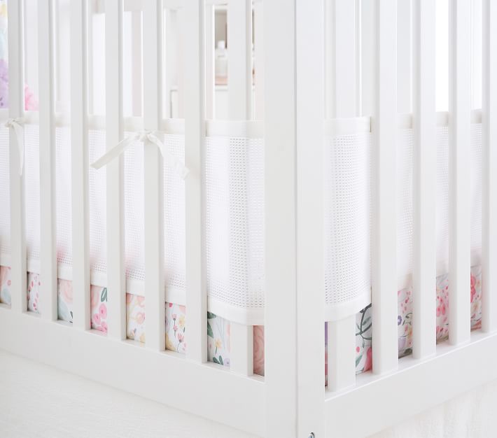 BreathableBaby® for Pottery Barn Baby Linen Mesh Liner Crib Bedding