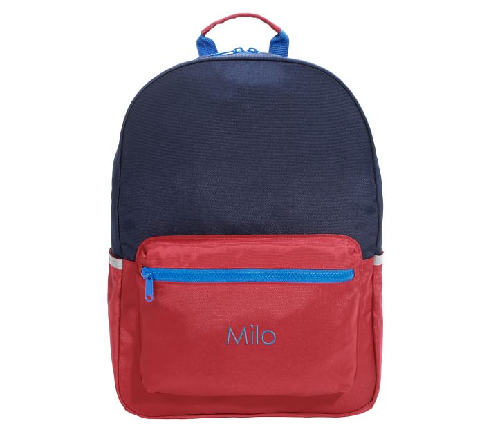 Astor Navy/Red Backpacks Pottery Barn Kids