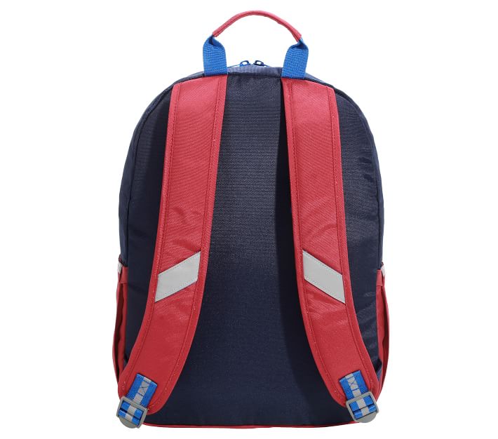 Astor Navy/Red Backpacks | Pottery Barn Kids