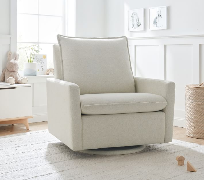 Paxton Chair and a Half Glider Chair | Pottery Barn Kids