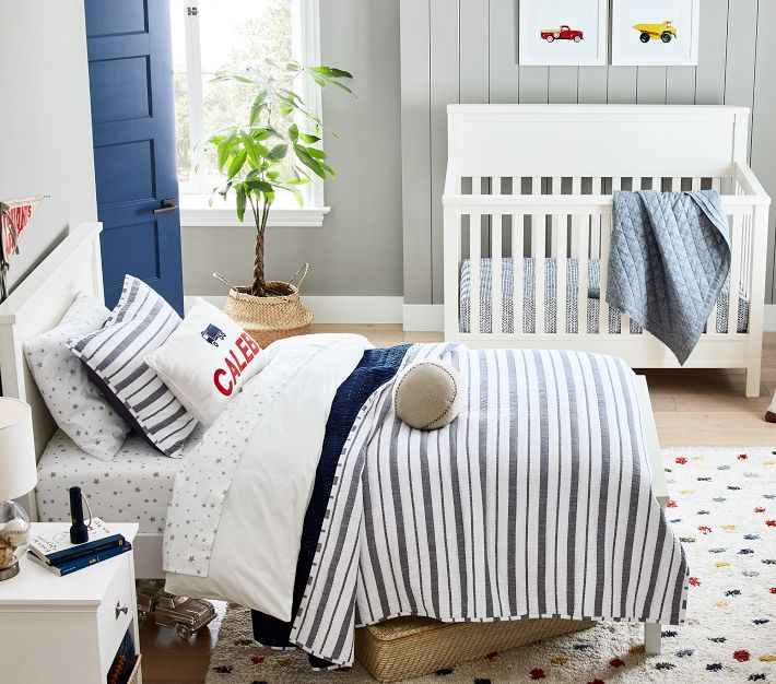 Charlie 4in1 Convertible Baby Crib Pottery Barn Kids