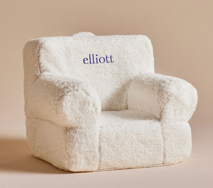 my first cream sherpa anywhere chair