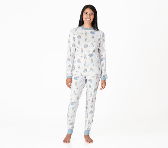 Peter Rabbit™ Organic Family Pajamas Collection | Pottery Barn Kids