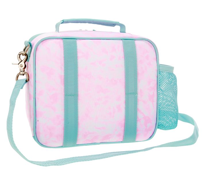 Mackenzie Pink Heart Tie-Dye Lunch Boxes | Pottery Barn Kids