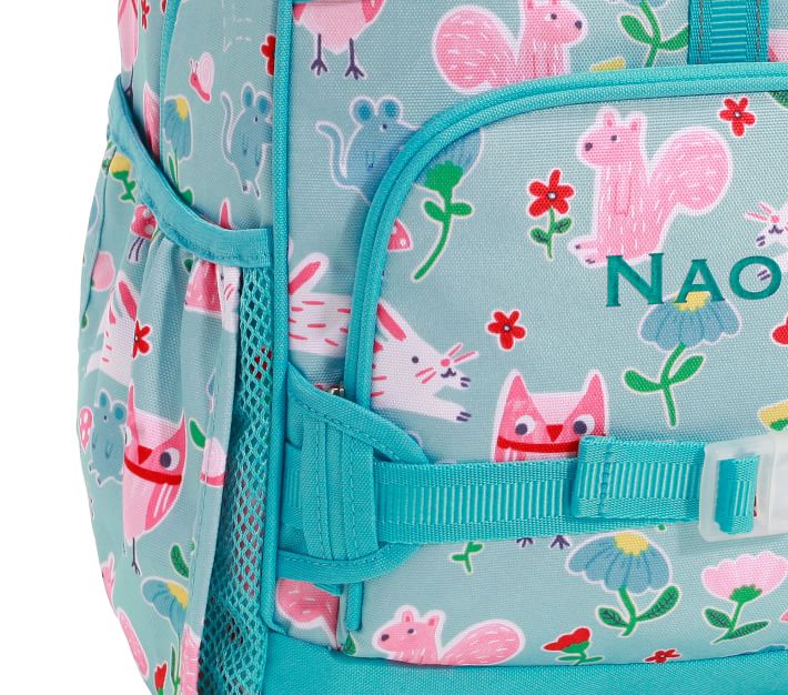 Mackenzie Aqua Garden Bunnies Backpacks Pottery Barn Kids