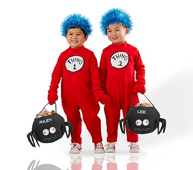 Toddler Dr. Seuss's Thing 1™ and Thing 2™ Halloween Costume | Pottery ...