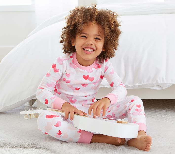 Hearts Pajama Set Pottery Barn Kids