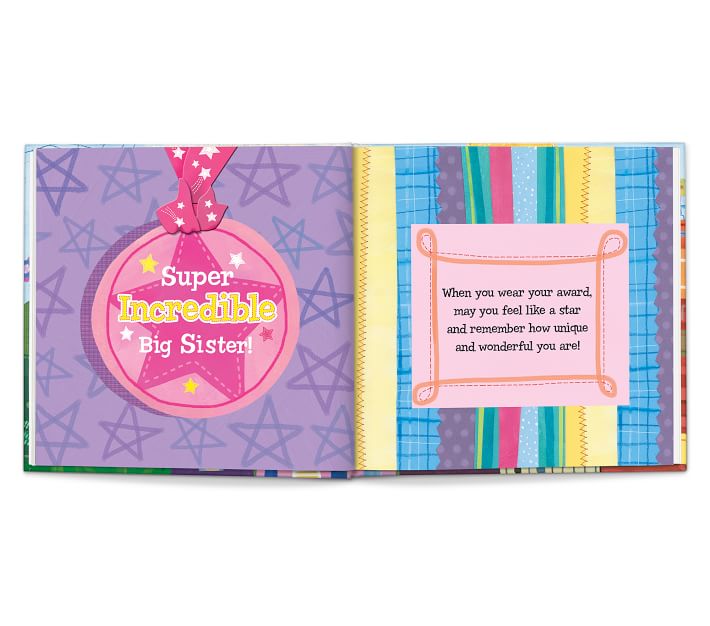 The Super, Incredible Big Sister Personalized Book | Kids Books ...