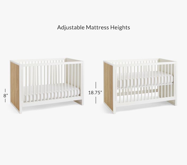 west elm x pbk Quinn Convertible Crib Pottery Barn Kids