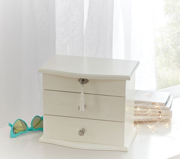 Abigail Kids Jewelry Box Collection White Pottery Barn Kids