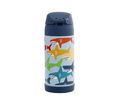 Mackenzie Multi Sharks Water Bottle | Pottery Barn Kids