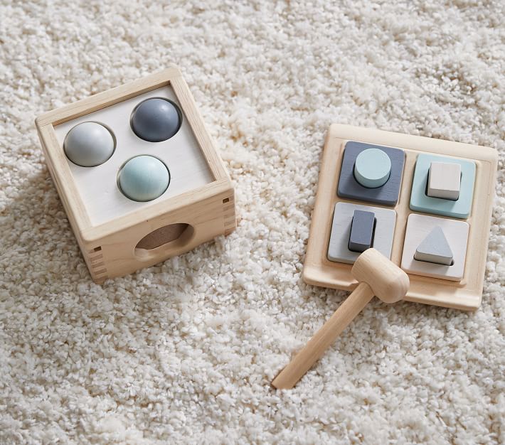 Plan Toys X PBK Punch Drop Baby Toys Pottery Barn Kids