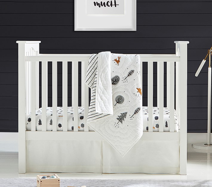 Nolan Woodland Baby Quilt | Pottery Barn Kids