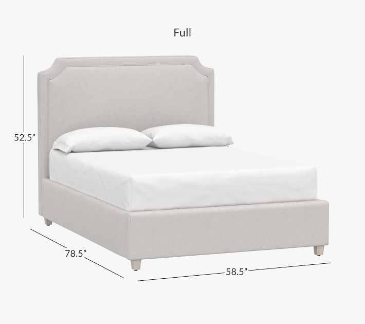 Ava Upholstered Kids Bed | Pottery Barn Kids