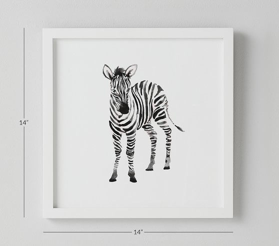 Nursery Animal Framed Art | Pottery Barn Kids