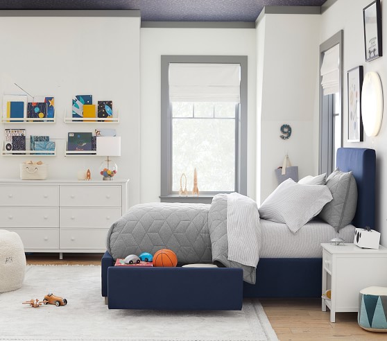 Carter Kids Square Storage Bed | Pottery Barn Kids