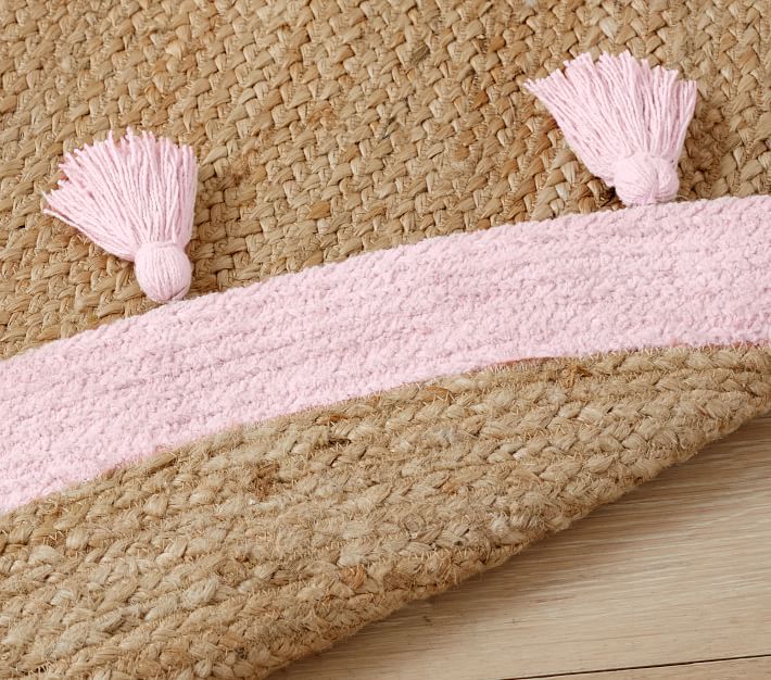 Chenille Jute Round Rug Pottery Barn Kids