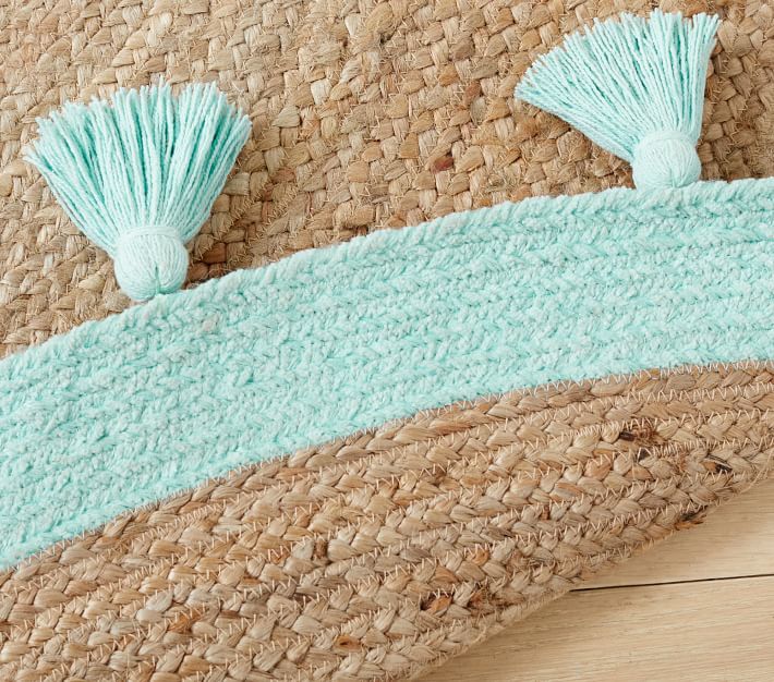 Chenille Jute Round Rug Pottery Barn Kids