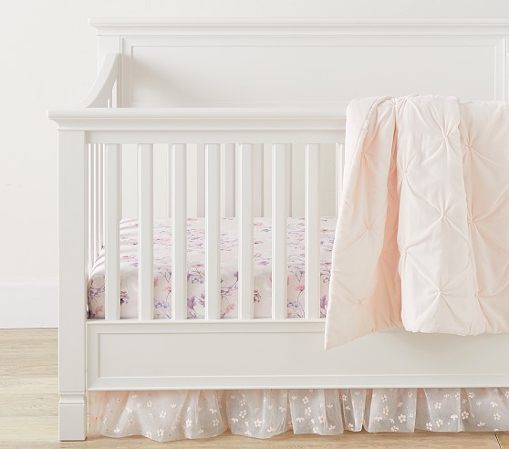 Monique Lhuillier Floral Baby Bedding Set | Pottery Barn Kids