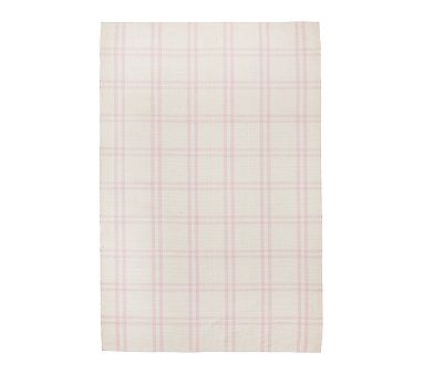 Plaid Woven Rug | Pottery Barn Kids