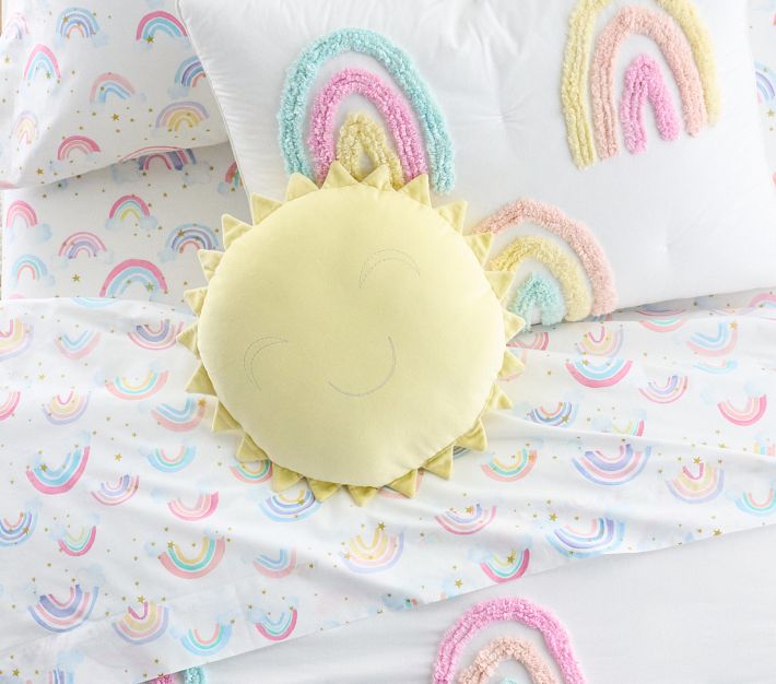 Candlewick Rainbow Comforter & Shams Pottery Barn Kids
