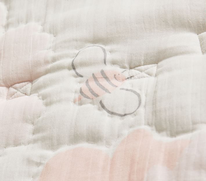 Meredith Floral Muslin Travel Play Mat Pottery Barn Kids