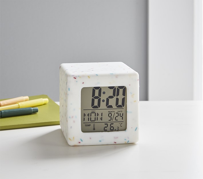 Light Up Confetti Digital Clock Pottery Barn Kids