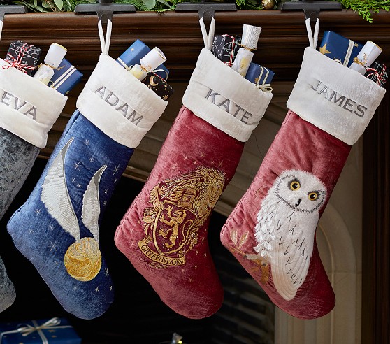 GOLDEN SNITCH™ HARRY POTTER™ Christmas Stocking | Pottery Barn Kids