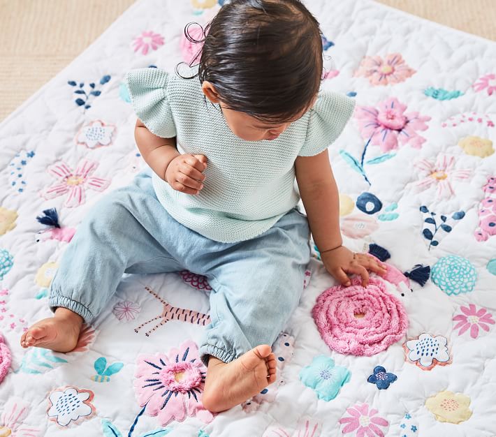 Sasha's Garden Baby Bedding Sets Pottery Barn Kids