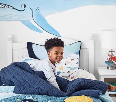 Save Our Seas Sheet Set & Pillowcases | Pottery Barn Kids