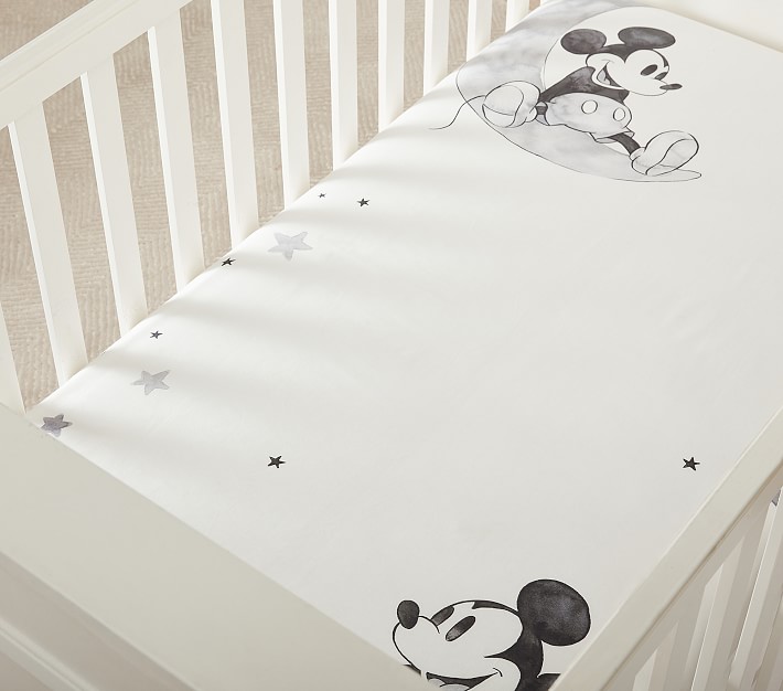 Disney Mickey Mouse Organic Picture Perfect Crib Fitted Sheet