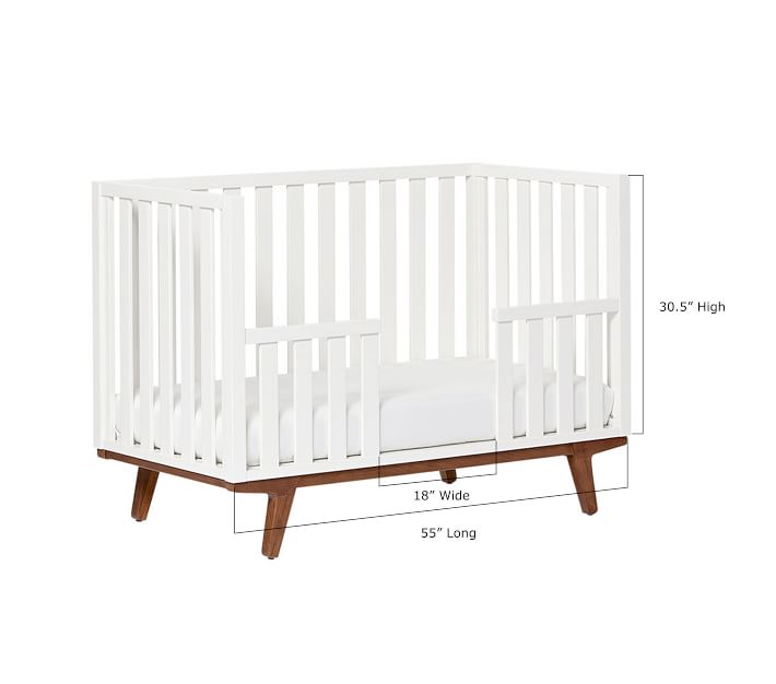west elm x pbk Modern Toddler Bed Conversion Kit Pottery Barn Kids