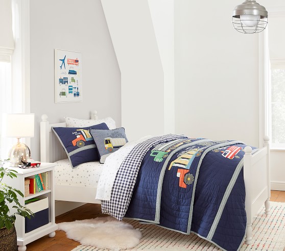 Catalina Kids Square Bed | Pottery Barn Kids