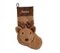 Sherpa Cozy Critter Christmas Stocking Collection | Pottery Barn Kids