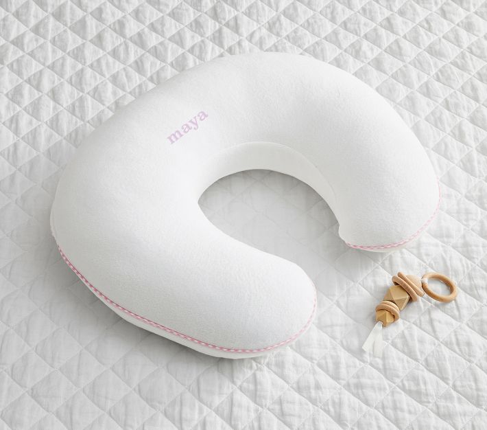 Boppy® Gingham Nursing Pillow & Cover Pottery Barn Kids