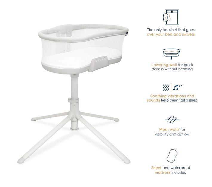 HALO® BassiNest® Soothing Swivel Sleeper Pottery Barn Kids