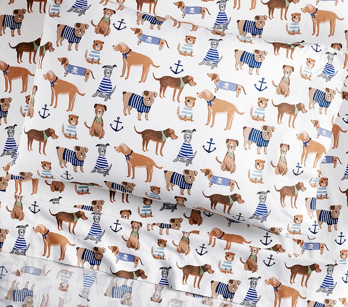 Chambray Salty Dog Organic Sheet Set