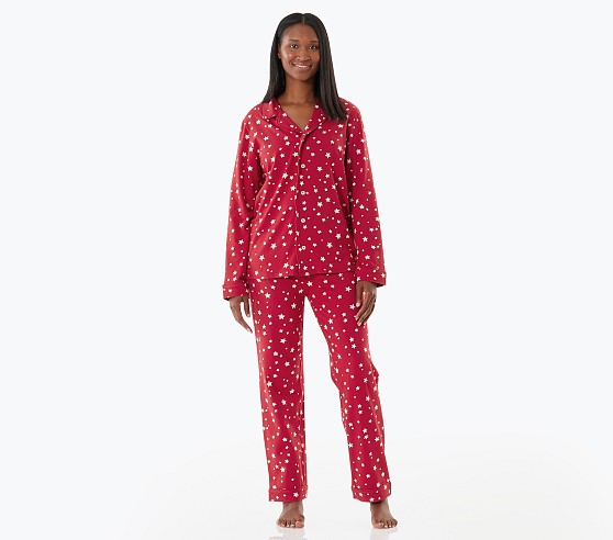 Adult Silky Modal Starry Skies Pajama Set | Pottery Barn Kids