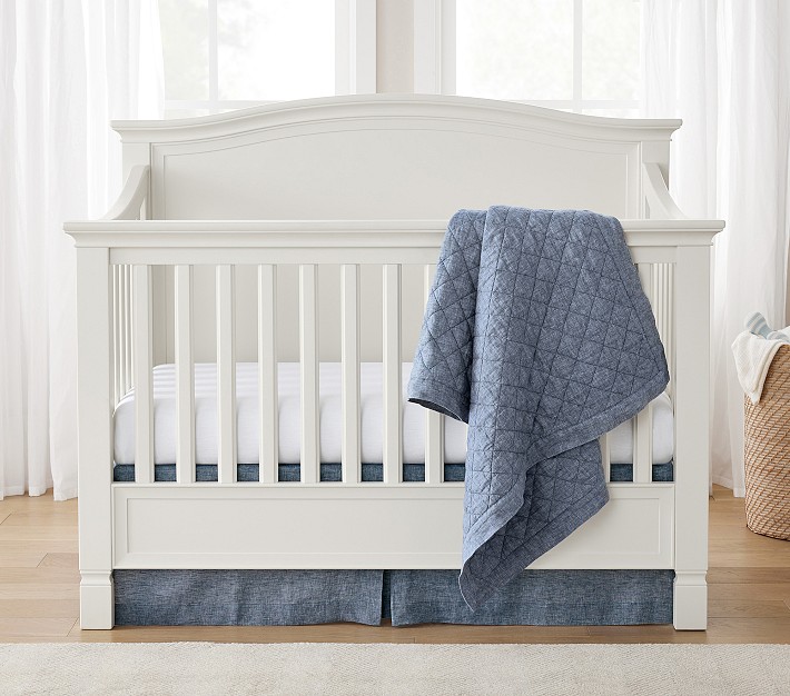 European Linen Baby Bedding Pottery Barn Kids
