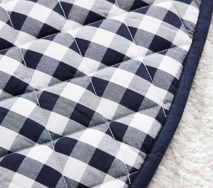 Gingham Muslin Travel Play Mat Pottery Barn Kids