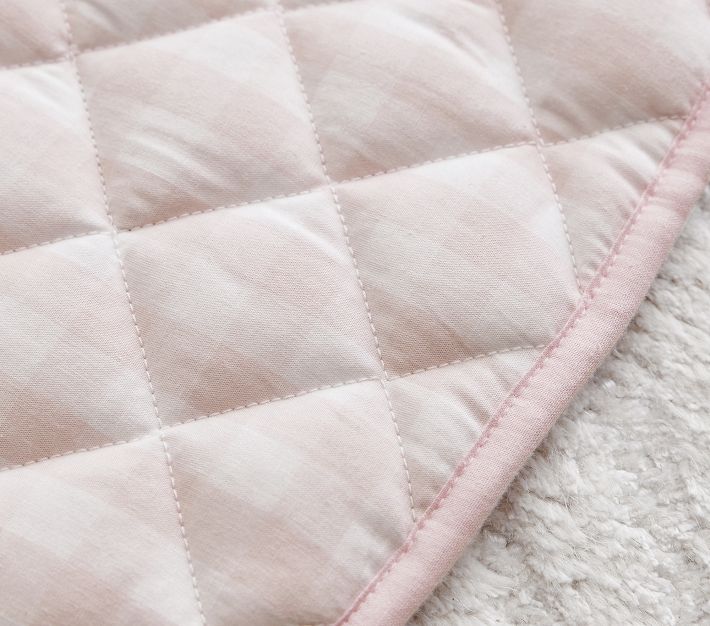 Gingham Muslin Travel Play Mat Pottery Barn Kids