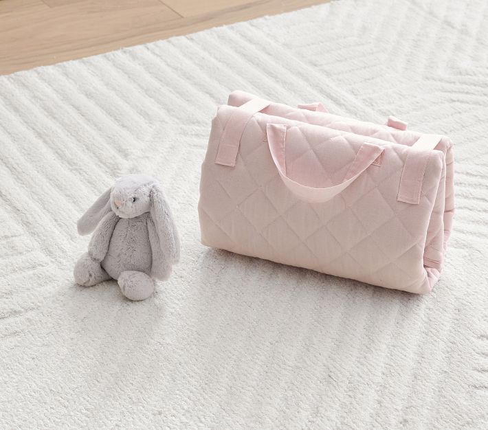 Gingham Muslin Travel Play Mat Pottery Barn Kids