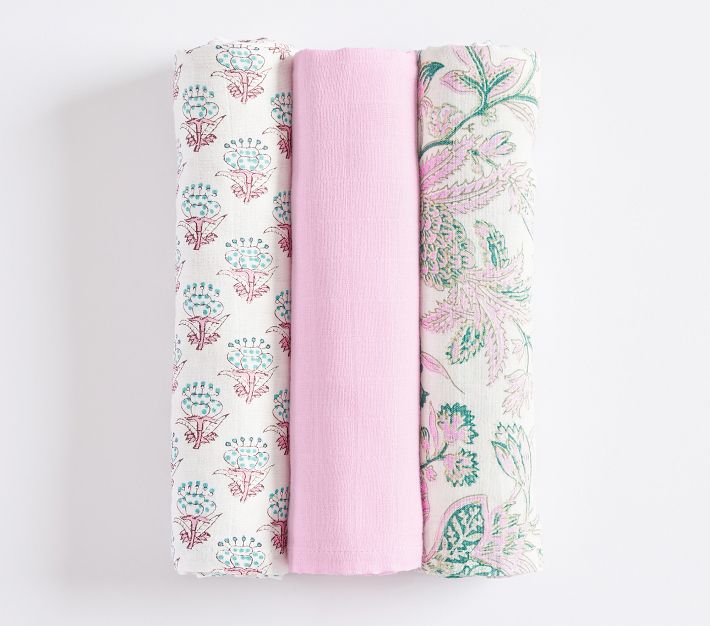 Boho Swaddle Set Pottery Barn Kids