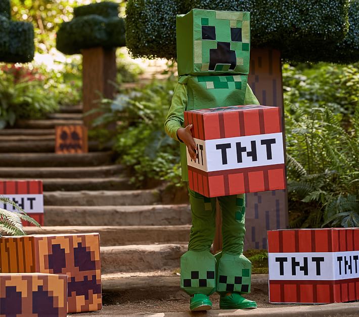 Minecraft Creeper Toddler Halloween Costume