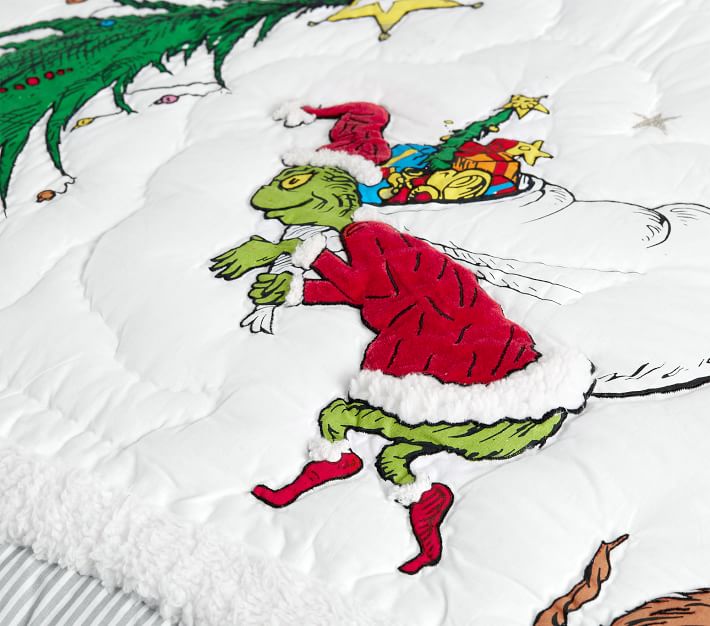 Grinch Kids Quilt Pottery Barn Kids