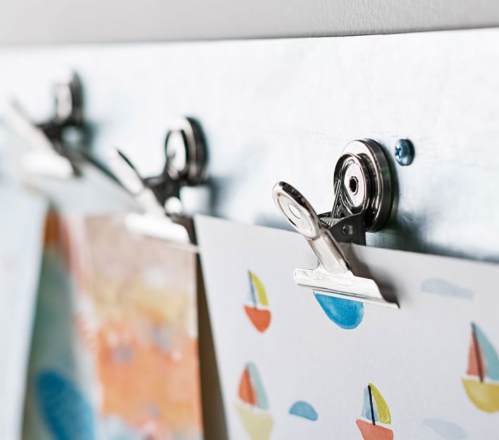 Strip with Clips Kids Art Display Pottery Barn Kids